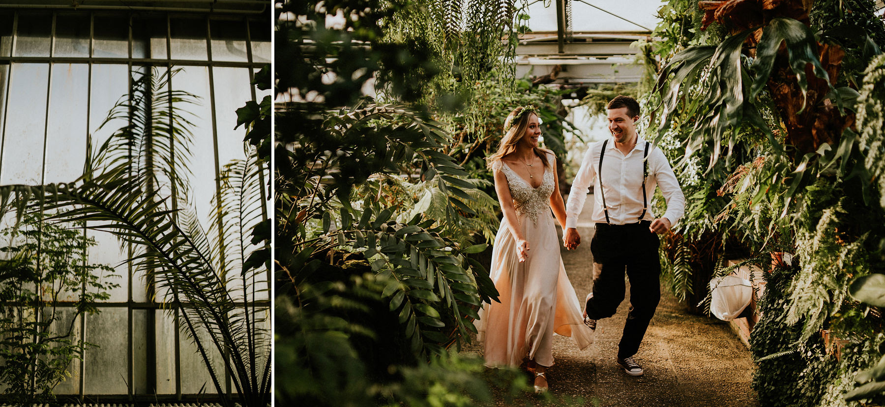 Wedding photo session in the botanical garden - Krakow photographer