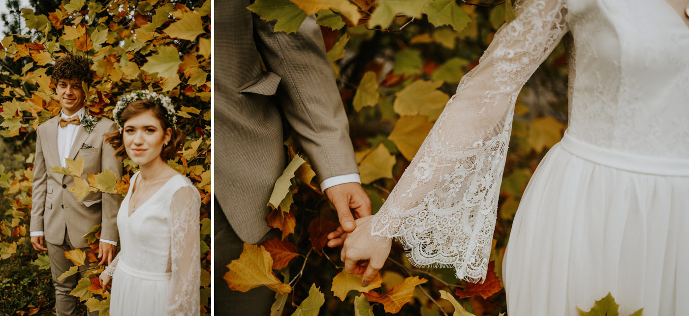 kapelusz szklarnia jesień sesja zdjęciowa wesele